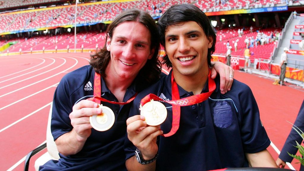 Lionel Messi and Sergio Aguero