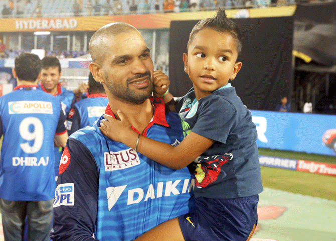 Shikhar Dhawan Children