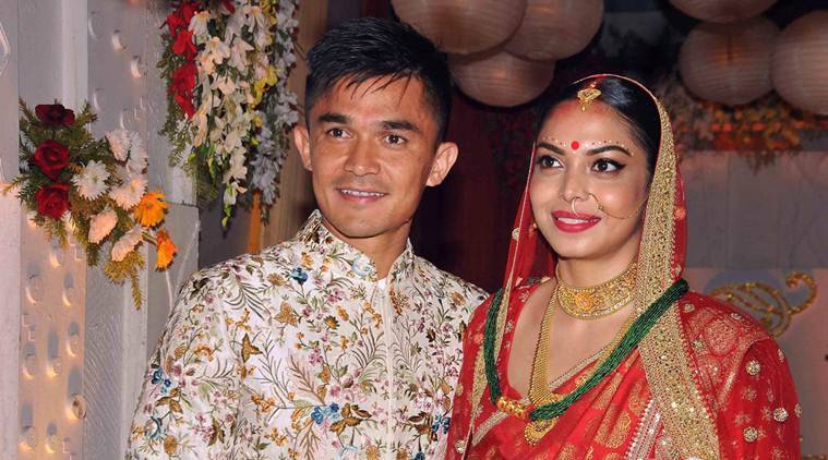 Sunil Chhetri Wife - Sonam Bhattacharya