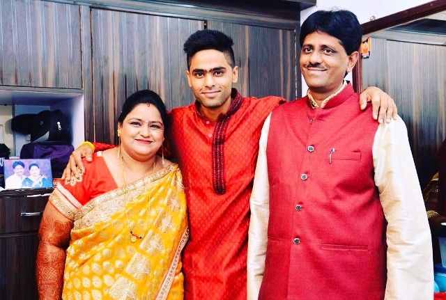 Suryakumar Yadav Family - Mother and Father