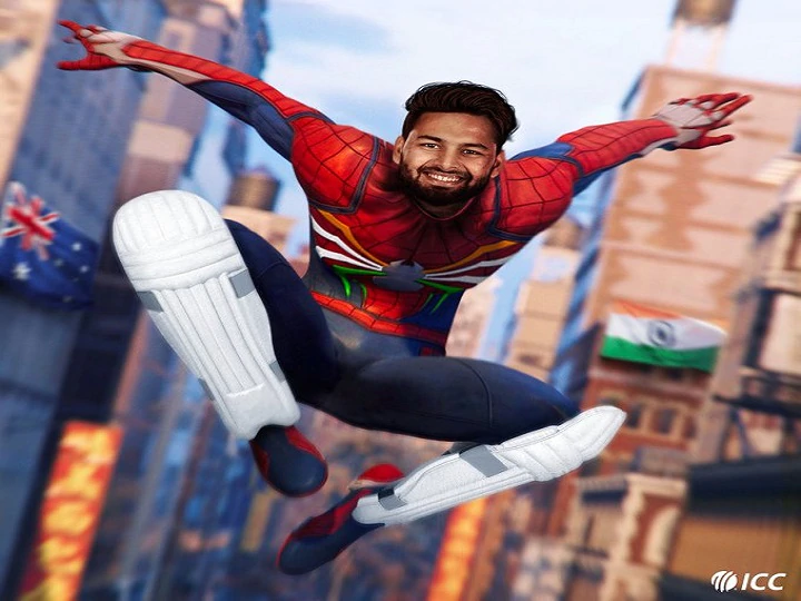 Why is Rishabh Pant called Spider-Man?