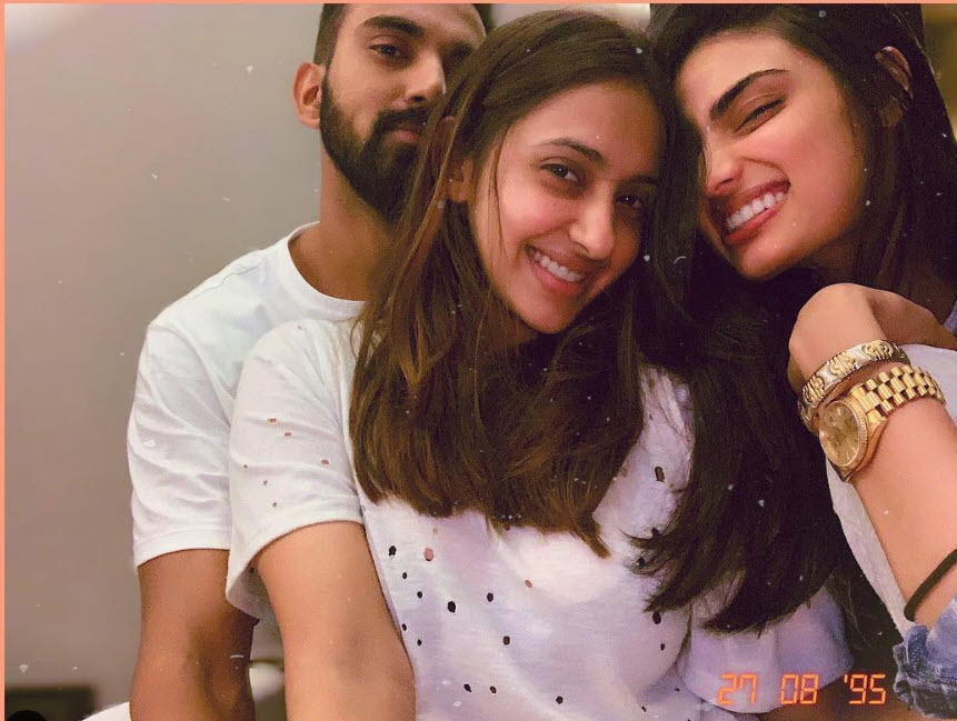 KL Rahul and Akansha Ranjan Kapoor