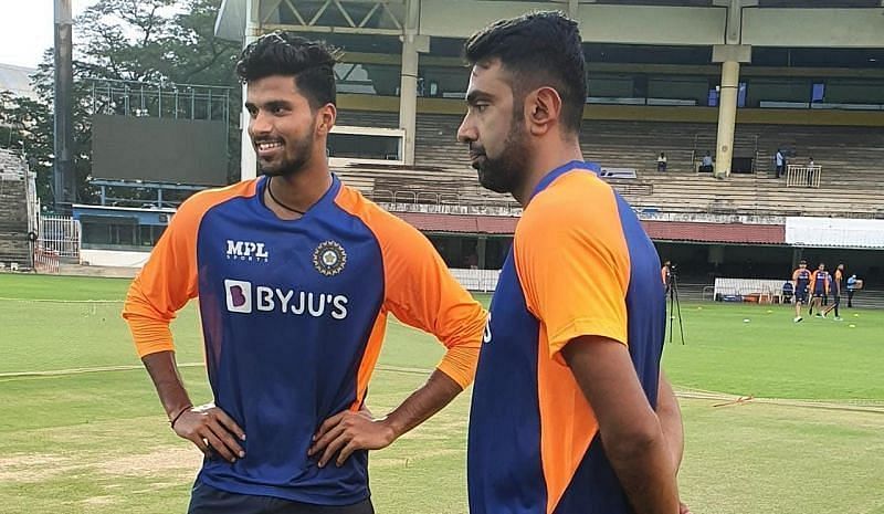 Washinton Sundar and Ravichandran Ashwin