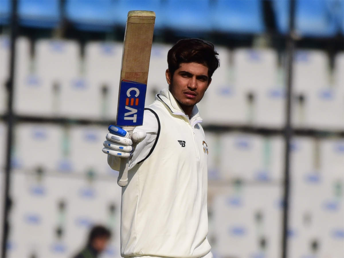 shubman gill test debut