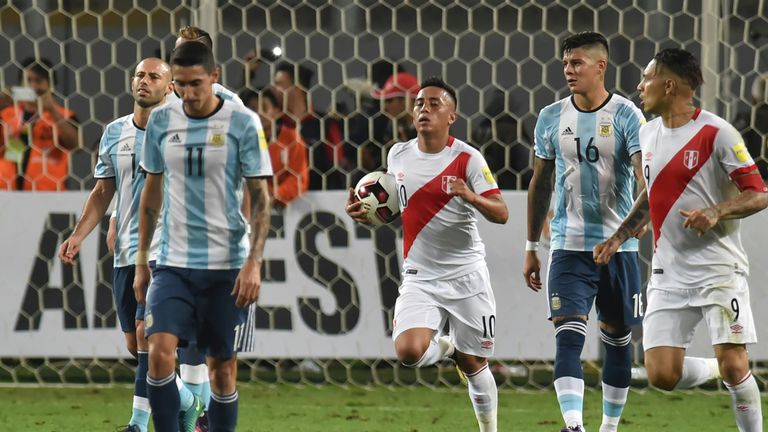 Argentina vs Peru Team News