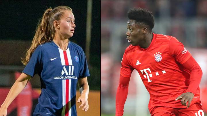 Alphonso Davies and Jordyn Huitema Love Story