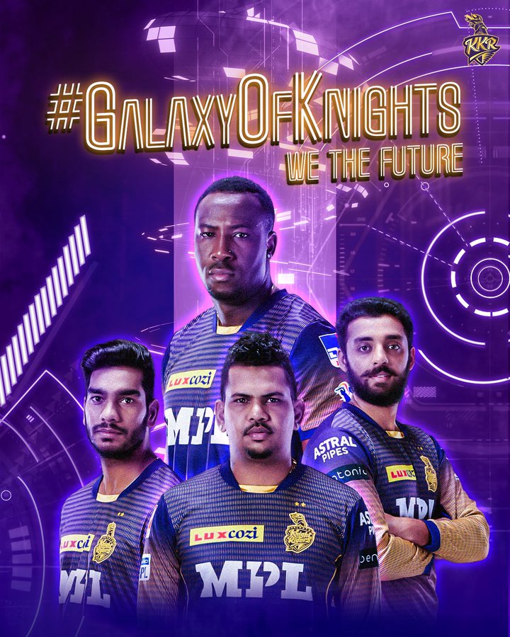 KKR retained players