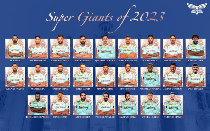 LSG Squad for IPL 2023