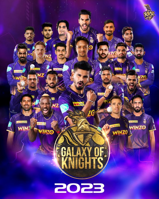 KKR IPL 2023 Squad