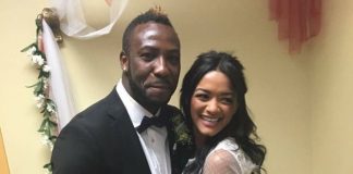 Andre Russell Wife and Children - Jassym Lora