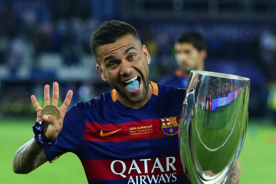 Dani Alves first spell at Barcelona