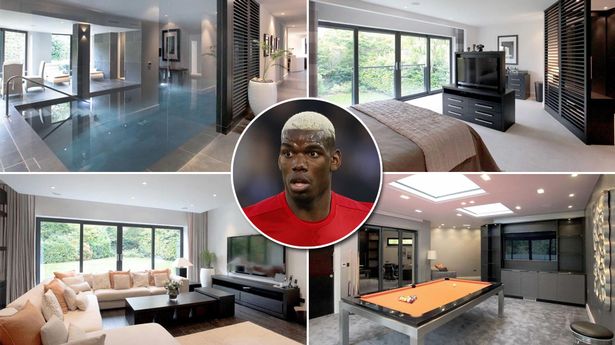 Pogba lives with his beautiful wife Maria Zulay Salaues