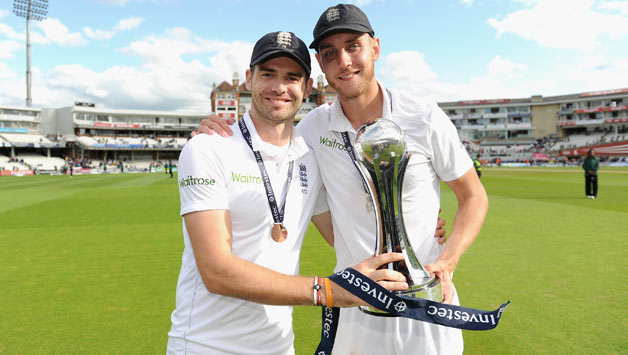 James Anderson and Stuart Broad