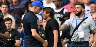 What happened between Thomas Tuchel and Antonio Conte?