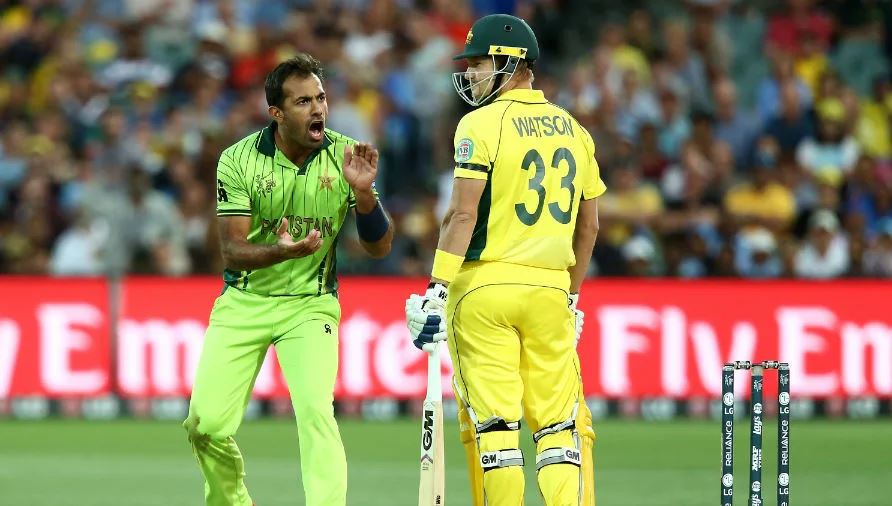 Wahab Riaz vs Shane Watson