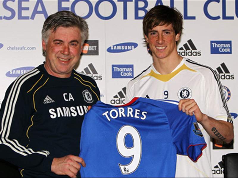 Fernando Torres - No.9 in Chelsea's history