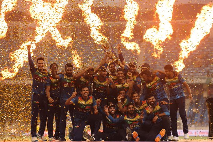 Sri Lanka Asia Cup 2022 Champions