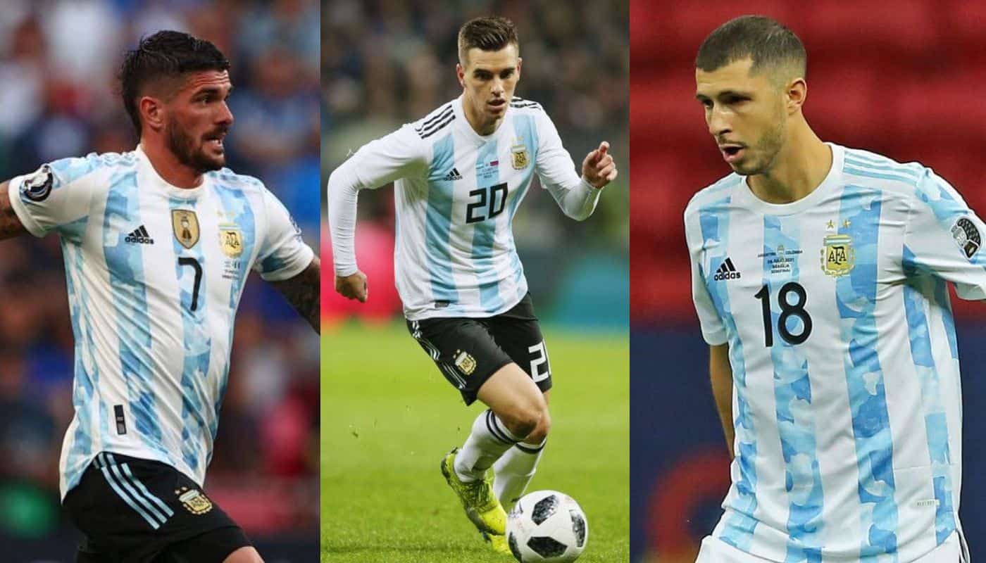 Argentina midfielders