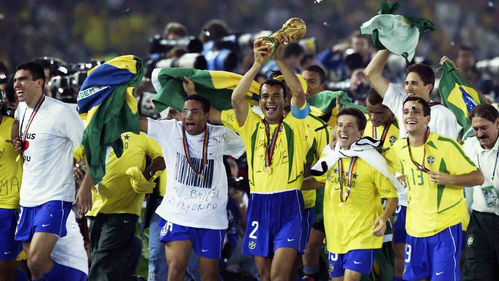 Brazil 2002 World Cup winners
