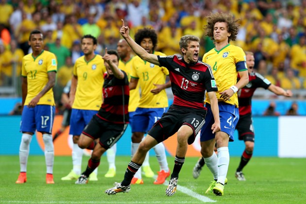 Brazil lost to Germany in FIFA World Cup 2014