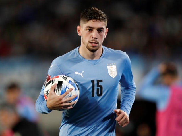 Uruguay Starting 11 - Federico Valverde