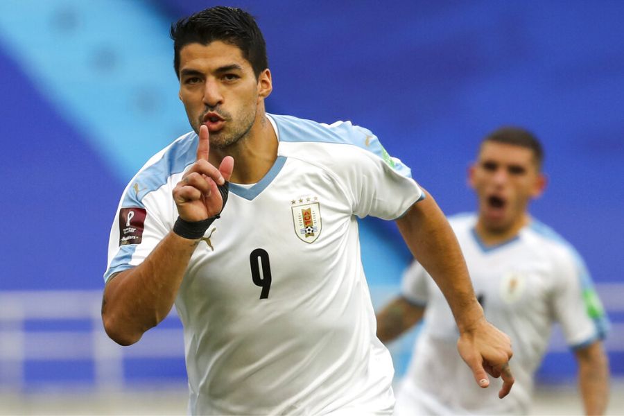 Uruguay Starting 11 World Cup - Luis Suarez