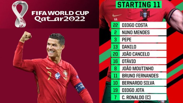 Portugal Starting 11 World Cup 2022