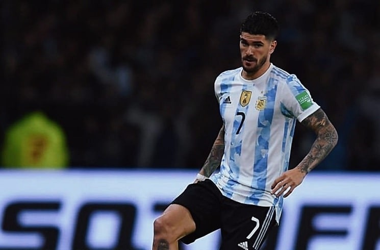 Argentina Starting 11 World Cup 2022 - Rodrigo De Paul
