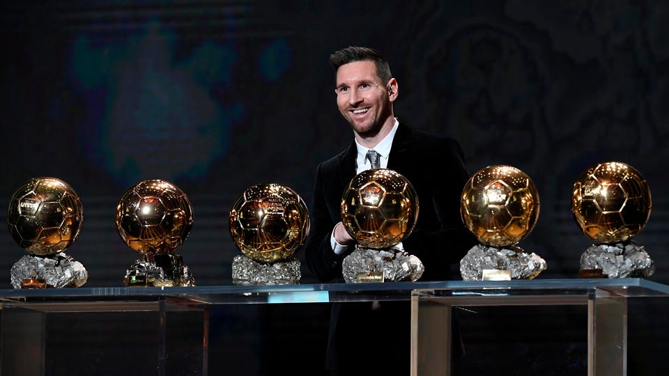 Ballon d'or for Lionel Messi