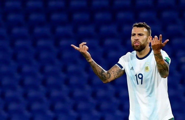 Argentina Starting 11 - Nicolas Otamendi