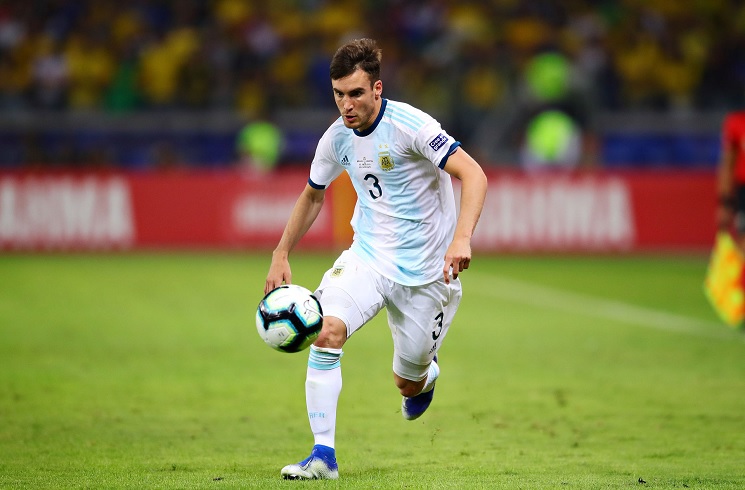 Argentina Starting 11 - Nicolas Tagliafico