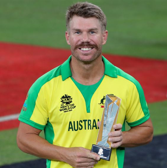 T20 World Cup 2021 Player of the Tournament - David Warner