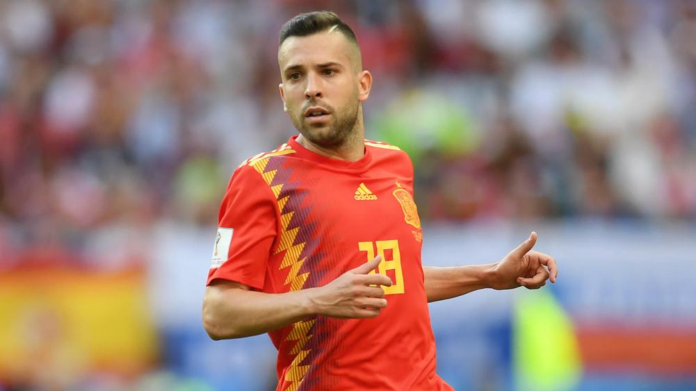 Spain Starting 11 - Jordi Alba