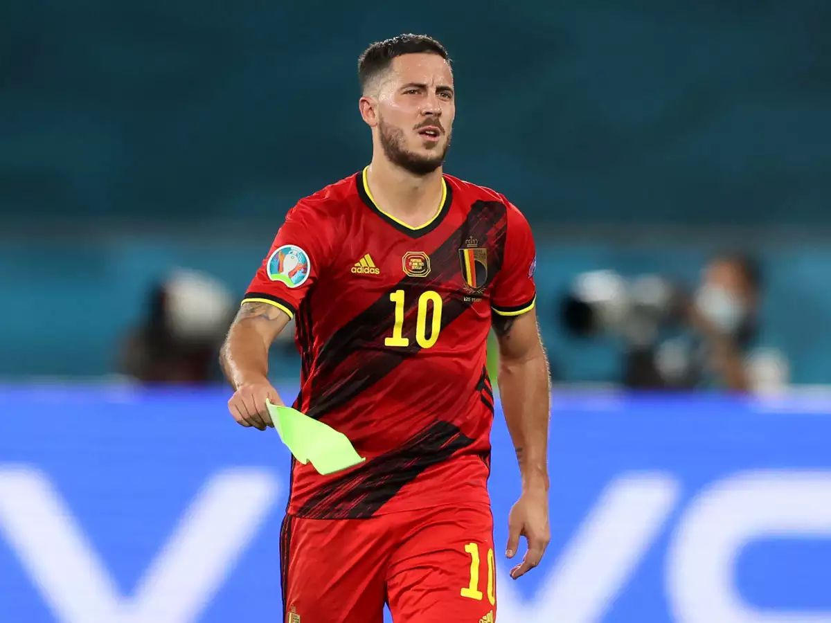 Belgium Starting 11 - Eden Hazard