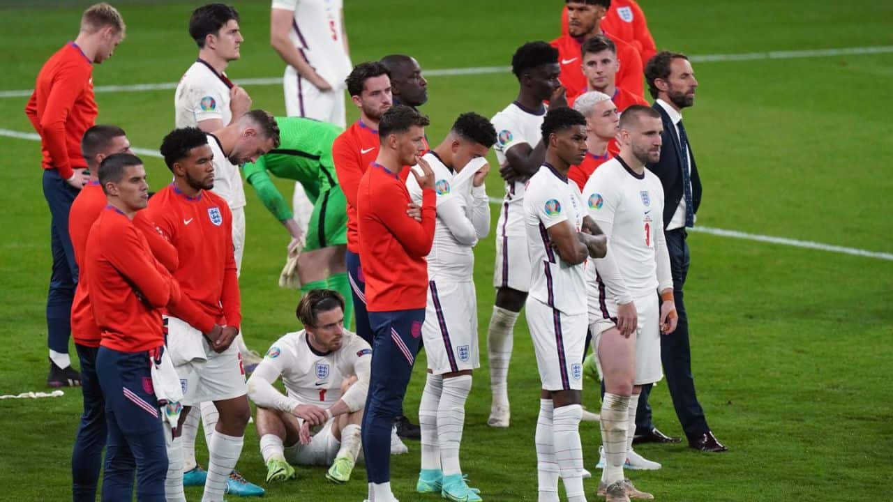 England lost Euro 2020 final against Italy