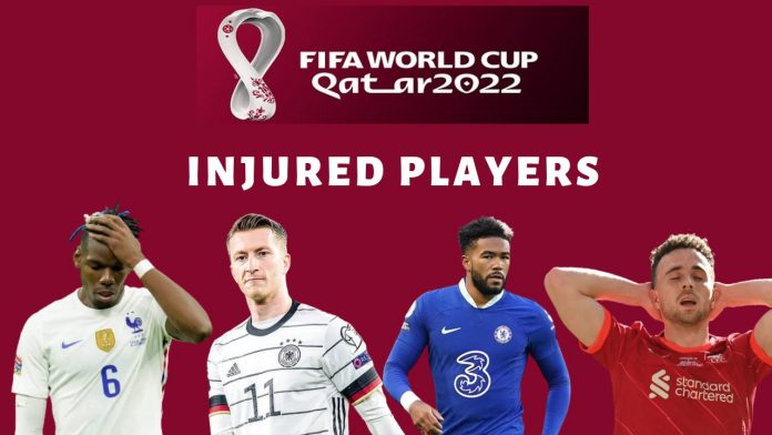 Top players who will miss FIFA World Cup 2022 due to injury