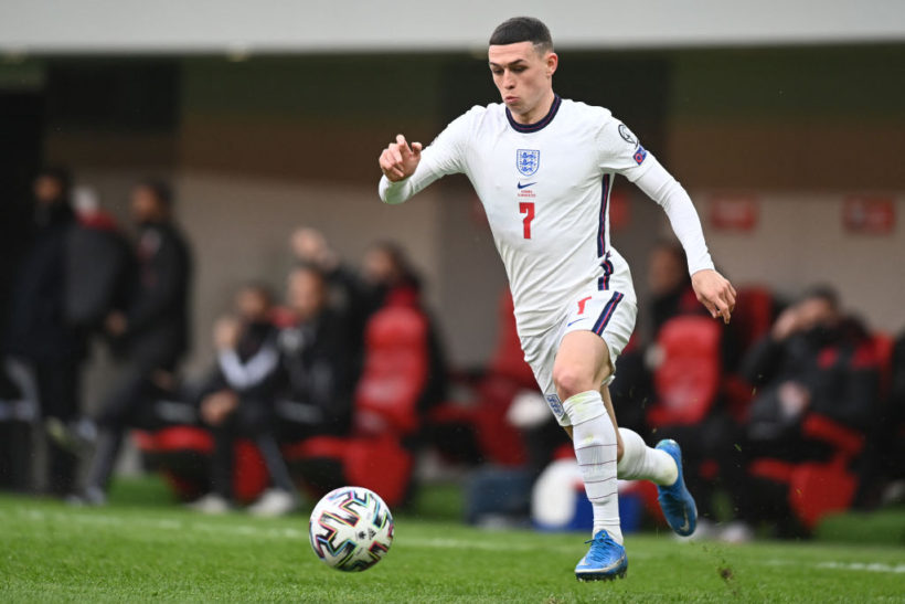 England probable lineup - Phil Foden