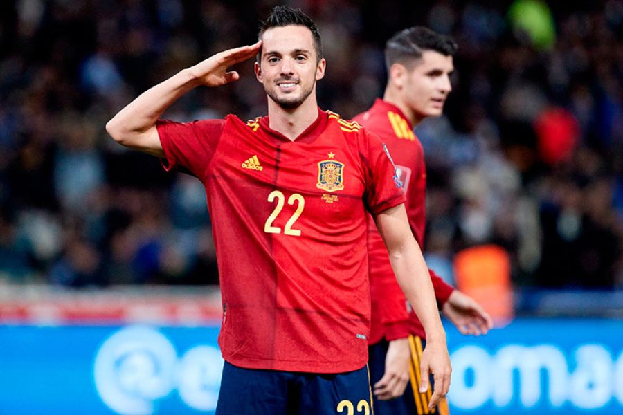 Spain Starting 11 - Pablo Sarabia