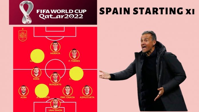 Spain Starting 11 World Cup 2022