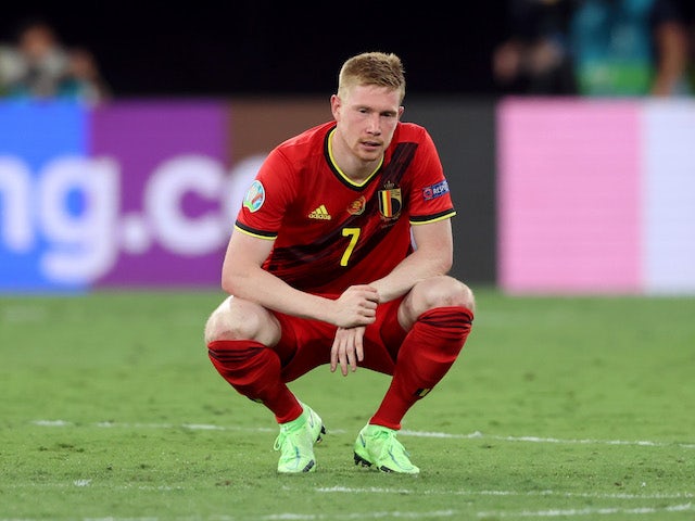 Belgium lost to Italy in Euro 2020