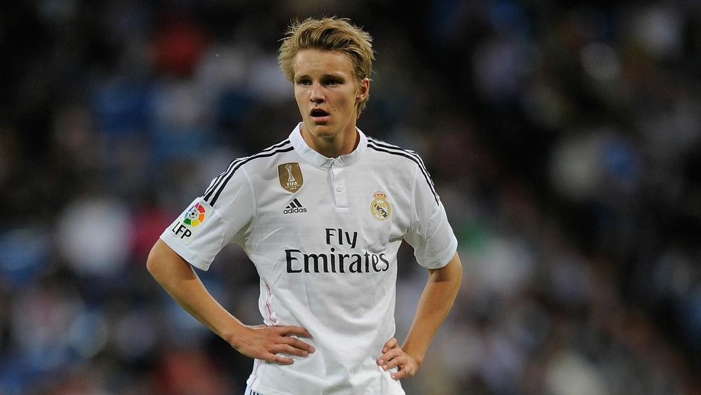 Odegaard real madrid