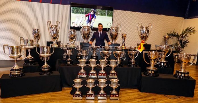 All trophies won by Lionel Messi
