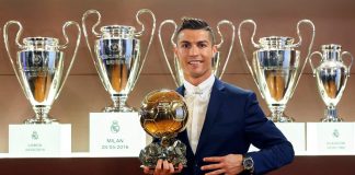 All trophies won by Cristiano Ronaldo