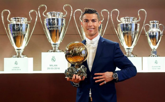 All trophies won by Cristiano Ronaldo