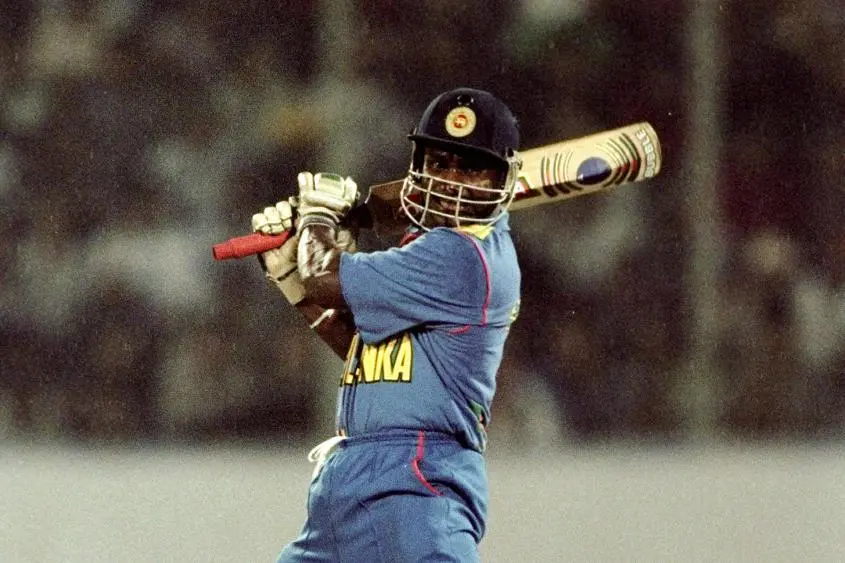 1996 World Cup - Player of the Tournament : Sanath Jayasuriya (Sri Lanka)