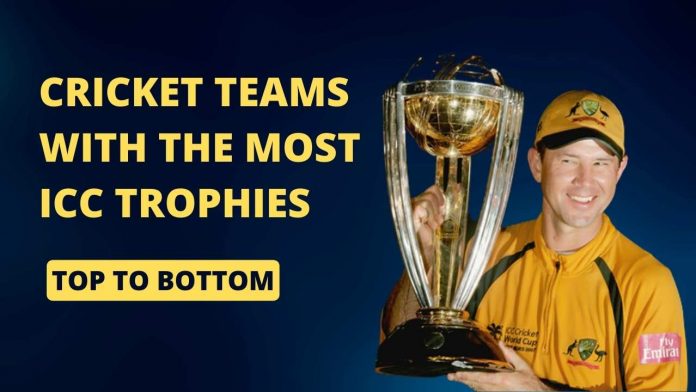 Cricket Teams with the Most ICC Trophies