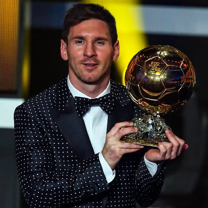 messi 2012 ballon d'or