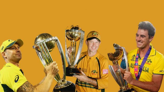 All ICC trophies won by Australia