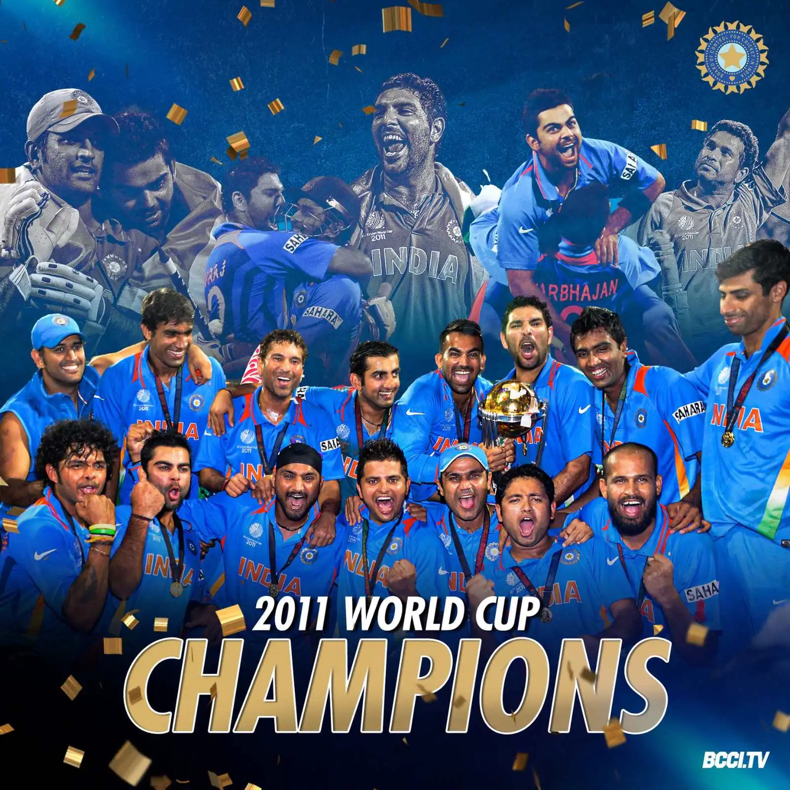 India's 2011 world cup squad