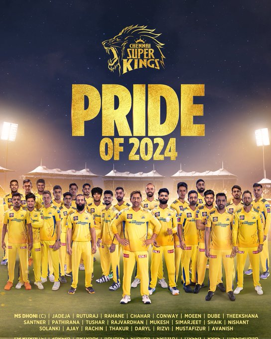 CSK IPL 2024 Squad